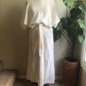 Suunday Dolman Dress Eggnog L